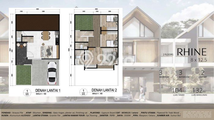 Rumah Modern Cantik 3 KT Siap Huni di Cimahi Utara Rumah Modern Cantik 3 KT Siap Huni di Cimahi Utara