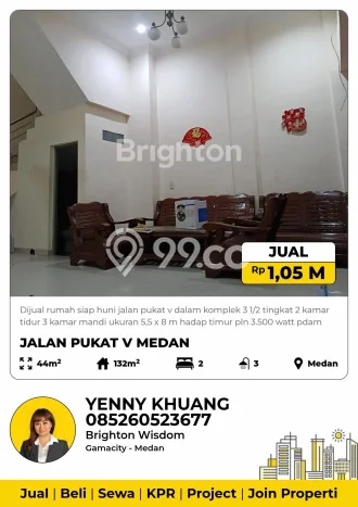 Jual Rumah Strategis Bagus Punya 2 KT di Medan Tembung Medan SHM Jual Rumah Strategis Bagus Punya 2 KT di Medan Tembung Medan SHM