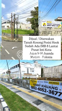 Kavling Tanah Disewakan di Medan Polonia Medan Luas 1315m2 Strategis Kavling Tanah Disewakan di Medan Polonia Medan Luas 1315m2 Strategis