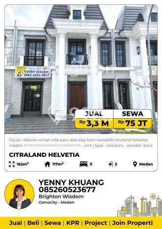 Hot Offer Hunian Premium Ideal dan Luas di Medan Helvetia, Medan Hot Offer Hunian Premium Ideal dan Luas di Medan Helvetia, Medan
