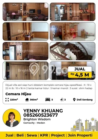 Dijual Hunian Mewah dengan Fasilitas Sekitar Komplit di Percut Sei Tuan, Deli Serdang Dijual Hunian Mewah dengan Fasilitas Sekitar Komplit di Percut Sei Tuan, Deli Serdang