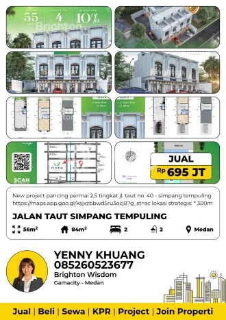 Rumah Modern Minimalis 2 KT Siap Huni di Medan Tembung Rumah Modern Minimalis 2 KT Siap Huni di Medan Tembung