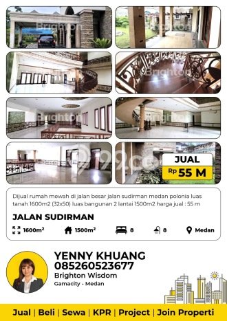 Siap Huni Rumah Mewah 8 Kamar di Medan Polonia Dekat ke Mana Pun Siap Huni Rumah Mewah 8 Kamar di Medan Polonia Dekat ke Mana Pun