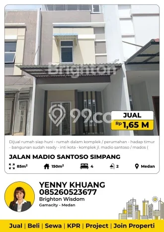 Jual Rumah Favorit Siap Huni LB 150m2 di Medan Timur, Medan Jual Rumah Favorit Siap Huni LB 150m2 di Medan Timur, Medan