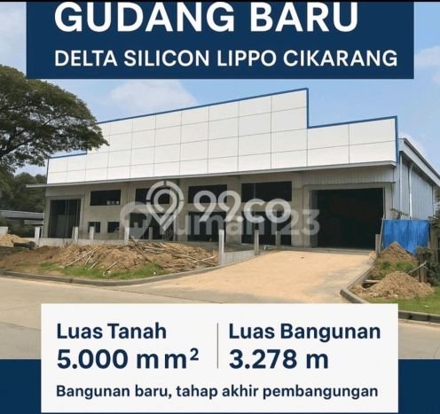 Gudang disewakan lokasi strategis Lippo Cikarang Cikarang 3278m2 Gudang disewakan lokasi strategis Lippo Cikarang Cikarang 3278m2