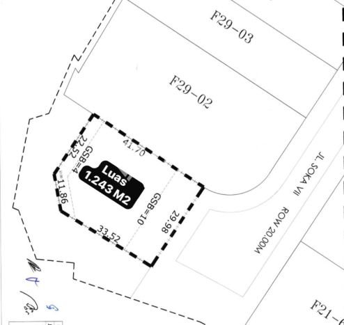 Lahan untuk Dijual di Lippo Cikarang Cikarang Luas 1243m2 Lahan untuk Dijual di Lippo Cikarang Cikarang Luas 1243m2