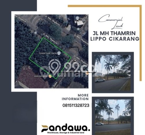 Lahan Investasi Lokasi Lippo Cikarang Cikarang - Lahan Investasi Lokasi Lippo Cikarang Cikarang -