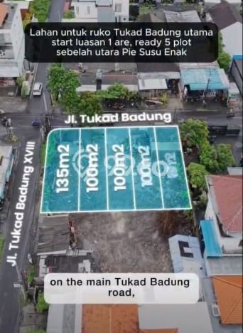Tanah Kavling Dijual di Denpasar dengan Spesifikasi 520m2 Tanah Kavling Dijual di Denpasar dengan Spesifikasi 520m2
