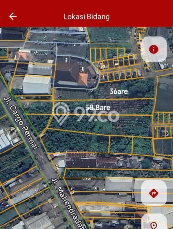 Kavling Tanah untuk Dijual di Ubung Kaja, Denpasar, Luas 3600m2 Kavling Tanah untuk Dijual di Ubung Kaja, Denpasar, Luas 3600m2
