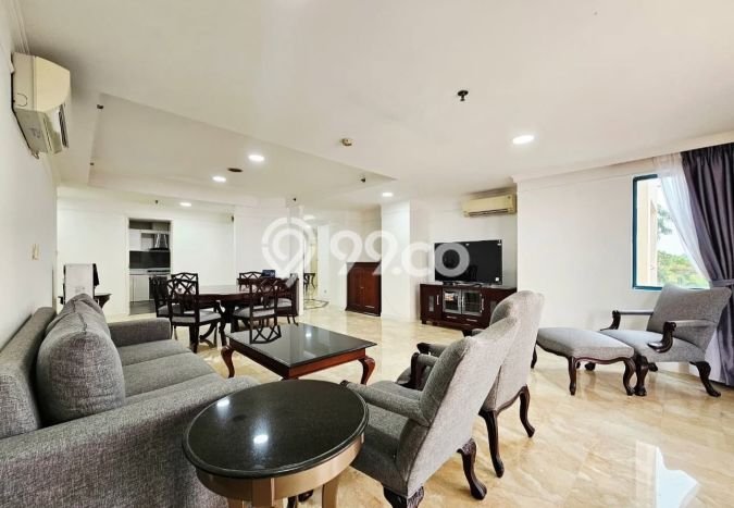 Apartemen Sewa 3 Kamar Hemat Siap Huni di Jakarta Selatan, Luas 178m2 Apartemen Sewa 3 Kamar Hemat Siap Huni di Jakarta Selatan, Luas 178m2