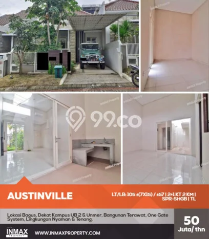 Disewakan segera rumah minimalis strategis 2 Kamar di Malang Kota, Malang Disewakan segera rumah minimalis strategis 2 Kamar di Malang Kota, Malang