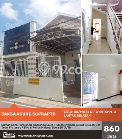 Dijual Rumah Minimalis Bagus Punya 2 KT di Klojen Malang SHM Dijual Rumah Minimalis Bagus Punya 2 KT di Klojen Malang SHM