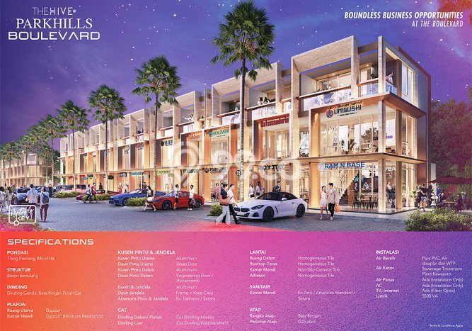Unit Ruko Dijual di Tangerang LT 54m2 & LB 110m2 Unit Ruko Dijual di Tangerang LT 54m2 & LB 110m2