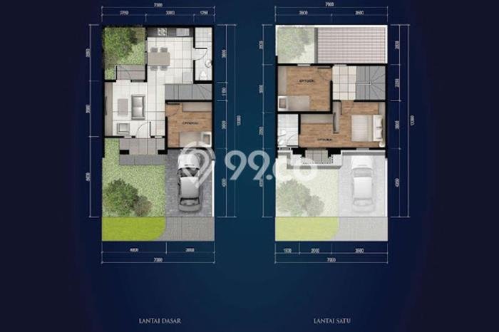 Rumah Minimalis 3 Kamar LT 84m2 di BSD The Savia Rumah Minimalis 3 Kamar LT 84m2 di BSD The Savia
