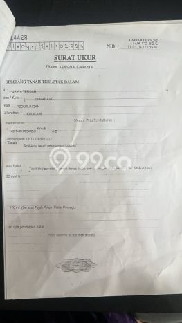 Tanah Kavling untuk Dijual di Pedurungan Semarang 170m2 Tanah Kavling untuk Dijual di Pedurungan Semarang 170m2