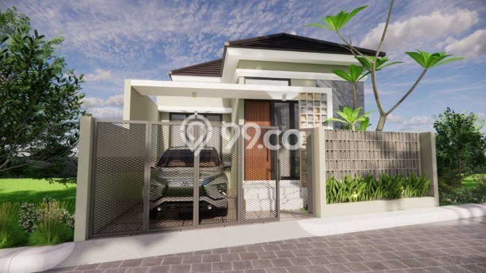 Rumah Modern 3 Kamar LT 101m2 di Purwomartani Rumah Modern 3 Kamar LT 101m2 di Purwomartani