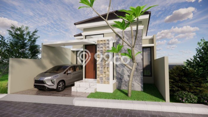 Rumah Modern 3 Kamar LT 101m2 di Purwomartani Rumah Modern 3 Kamar LT 101m2 di Purwomartani