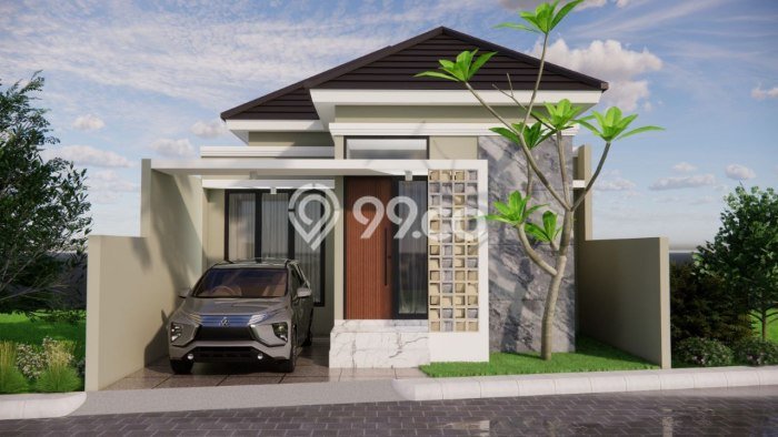 Rumah Modern 3 Kamar LT 101m2 di Purwomartani Rumah Modern 3 Kamar LT 101m2 di Purwomartani