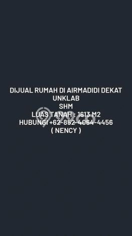 Jual Rumah Strategis Bagus Punya 2 KT di Airmadidi Minahasa Utara SHM Jual Rumah Strategis Bagus Punya 2 KT di Airmadidi Minahasa Utara SHM