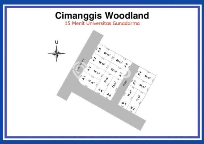 Kavling Tanah Dijual di Cimanggis Depok Spesifikasi 77m2 Kavling Tanah Dijual di Cimanggis Depok Spesifikasi 77m2