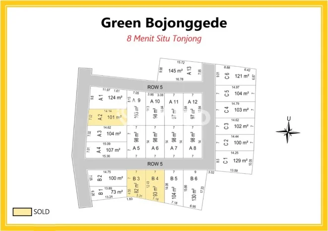 Kavling Tanah di Bojong Gede Dijual Luas 104m2 Legalitas SHM Kavling Tanah di Bojong Gede Dijual Luas 104m2 Legalitas SHM