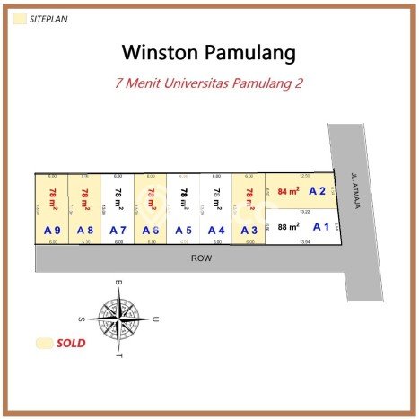 Kavling Tanah di Pamulang Dijual Luas 88m2 Legalitas SHM Kavling Tanah di Pamulang Dijual Luas 88m2 Legalitas SHM