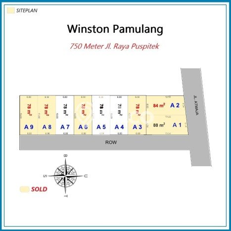 Kavling Tanah di Setu Dijual Luas 78m2 Legalitas SHM Kavling Tanah di Setu Dijual Luas 78m2 Legalitas SHM