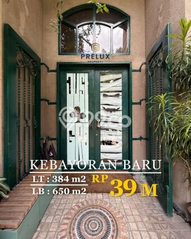 Rumah Mewah Siap Huni LT 384m2 di Kebayoran Baru, Jakarta Selatan Rumah Mewah Siap Huni LT 384m2 di Kebayoran Baru, Jakarta Selatan