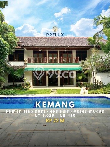 Dijual Rumah Luas Megah Dengan View Cantik di Kemang, Jakarta Selatan Dijual Rumah Luas Megah Dengan View Cantik di Kemang, Jakarta Selatan