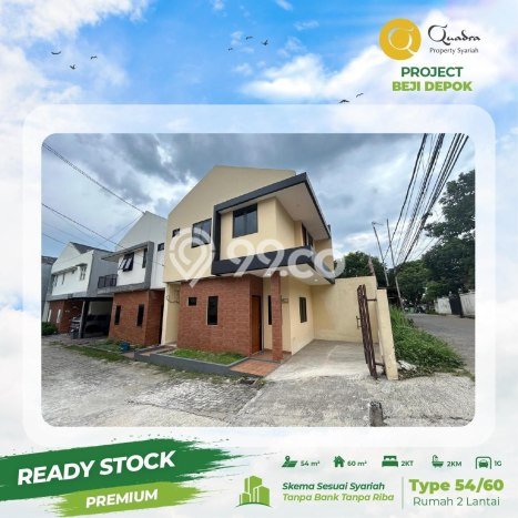 Rumah Modern Cantik 2 Kamar Bisa Langsung Pindah di Beji Rumah Modern Cantik 2 Kamar Bisa Langsung Pindah di Beji
