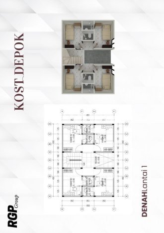 Tersedia Rumah Kost di Margonda, Depok 6 Kamar Tersedia Rumah Kost di Margonda, Depok 6 Kamar
