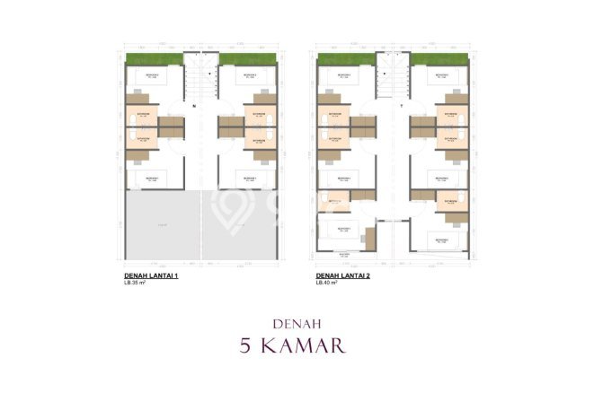 FOR SALE Kost 5 Kamar, 5 Kamar Mandi di Dramaga, Bogor, Luas 75m2 FOR SALE Kost 5 Kamar, 5 Kamar Mandi di Dramaga, Bogor, Luas 75m2