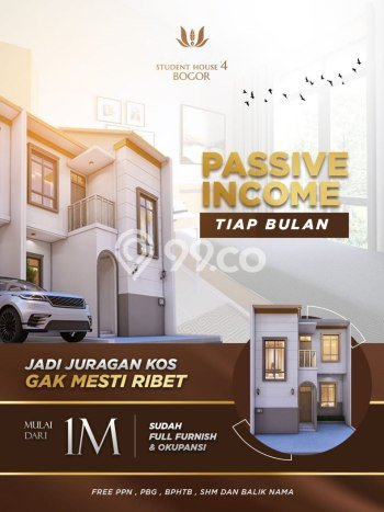 Aset Investasi! Kost Dijual di Dramaga, Bogor, 8 KT, 8 KM, Luas 100m2 Aset Investasi! Kost Dijual di Dramaga, Bogor, 8 KT, 8 KM, Luas 100m2