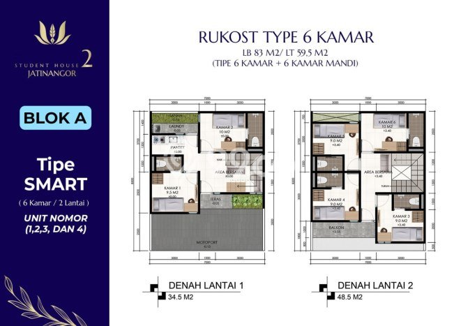 Rumah Kost untuk Dijual di Jatinangor Punya 6 Kamar Rumah Kost untuk Dijual di Jatinangor Punya 6 Kamar