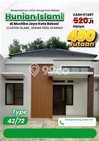 Jual Rumah Murah di Mustikajaya Bekasi Harga Rp 420 Juta LT 72m2 Jual Rumah Murah di Mustikajaya Bekasi Harga Rp 420 Juta LT 72m2