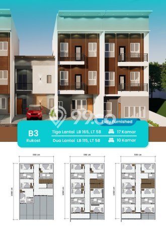 Unit Kost Dijual di Serpong dengan 6 Kamar Tidur & Luas Bangunan 75m2 Unit Kost Dijual di Serpong dengan 6 Kamar Tidur & Luas Bangunan 75m2