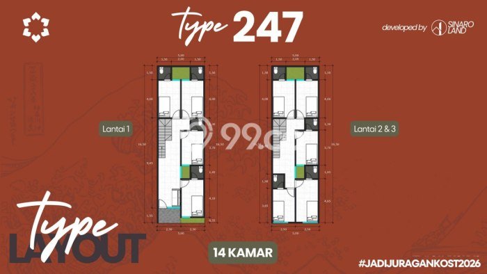 Dijual Segera Rumah Kost di Kukusan, Depok 11 Kamar Dijual Segera Rumah Kost di Kukusan, Depok 11 Kamar