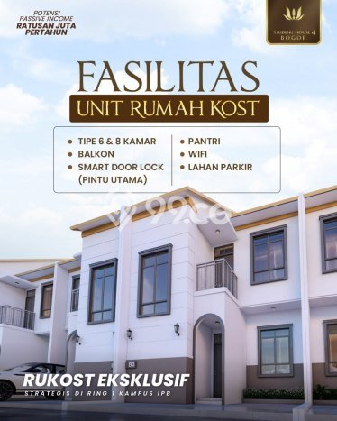 Dijual Kost di Kawasan Bogor Barat, Bogor, Spesifikasi 8 KT, 8 KM, 100m2 Dijual Kost di Kawasan Bogor Barat, Bogor, Spesifikasi 8 KT, 8 KM, 100m2