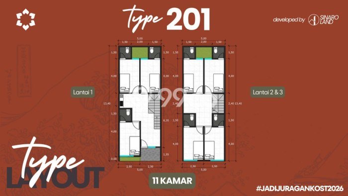 Dijual Segera Rumah Kost di Kukusan, Depok 11 Kamar Dijual Segera Rumah Kost di Kukusan, Depok 11 Kamar