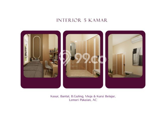 Kos-kosan Dijual di Dramaga, Bogor, 4 KT, 4 KM, Bangunan 43m2 Kos-kosan Dijual di Dramaga, Bogor, 4 KT, 4 KM, Bangunan 43m2