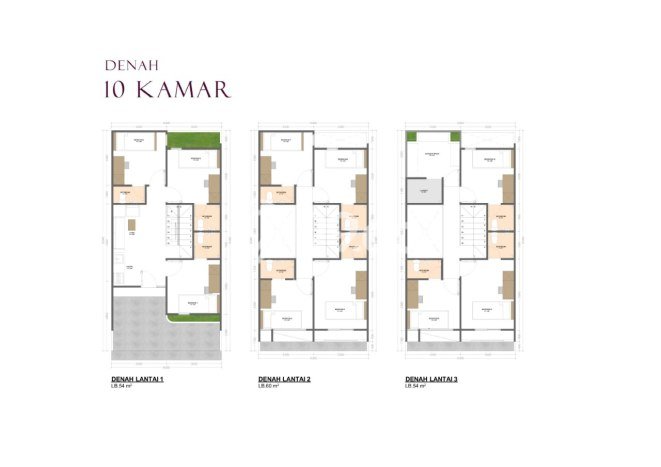 Kos-kosan Dijual di Dramaga, Bogor, 4 KT, 4 KM, Bangunan 43m2 Kos-kosan Dijual di Dramaga, Bogor, 4 KT, 4 KM, Bangunan 43m2