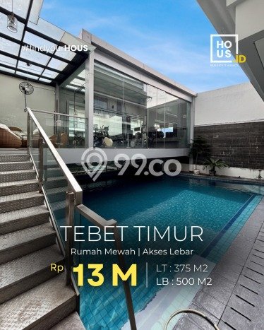 Siap Huni Hunian Elit 6 Kamar di Tebet Dekat ke Mana Pun Siap Huni Hunian Elit 6 Kamar di Tebet Dekat ke Mana Pun