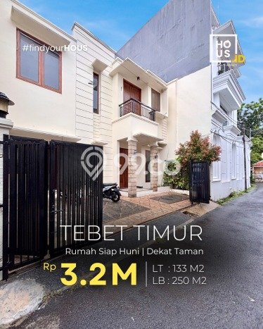 Siap Huni Rumah Mewah 5 Kamar di Tebet Dekat ke Mana Pun Siap Huni Rumah Mewah 5 Kamar di Tebet Dekat ke Mana Pun