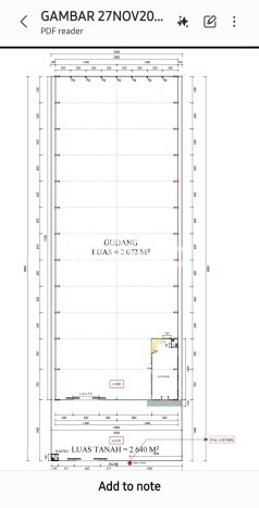 Gudang Disewakan Cepat di Ngaliyan Semarang LB 2070m2 Gudang Disewakan Cepat di Ngaliyan Semarang LB 2070m2