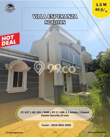 Rumah 3 KT 2 KM Semi Furnished di Lokasi Prestisius Ngaliyan, Semarang Rumah 3 KT 2 KM Semi Furnished di Lokasi Prestisius Ngaliyan, Semarang