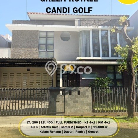 Rumah Luxury Modern Siap Huni di Candi Golf Semarang Rumah Luxury Modern Siap Huni di Candi Golf Semarang