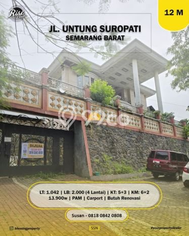 Hunian Eksklusif Siap Huni LT 1042m2 di Semarang Barat, Semarang Hunian Eksklusif Siap Huni LT 1042m2 di Semarang Barat, Semarang