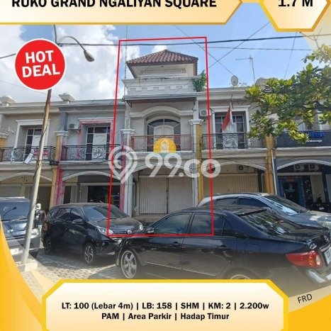 Ruko Dijual di Ngaliyan LT 100m2, LB 158m2 untuk Investasi Ruko Dijual di Ngaliyan LT 100m2, LB 158m2 untuk Investasi