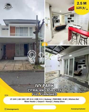 Disewakan! Rumah 4 Kamar Tidur &
3 Kamar Mandi di BSB City, Semarang Disewakan! Rumah 4 Kamar Tidur &
3 Kamar Mandi di BSB City, Semarang