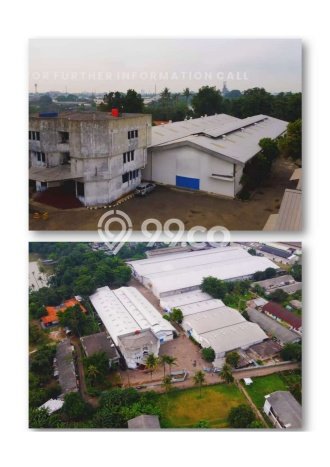 Pabrik Area Bisnis Kawasan Cikokol, Luas 12261m², Mainroad Pabrik Area Bisnis Kawasan Cikokol, Luas 12261m², Mainroad